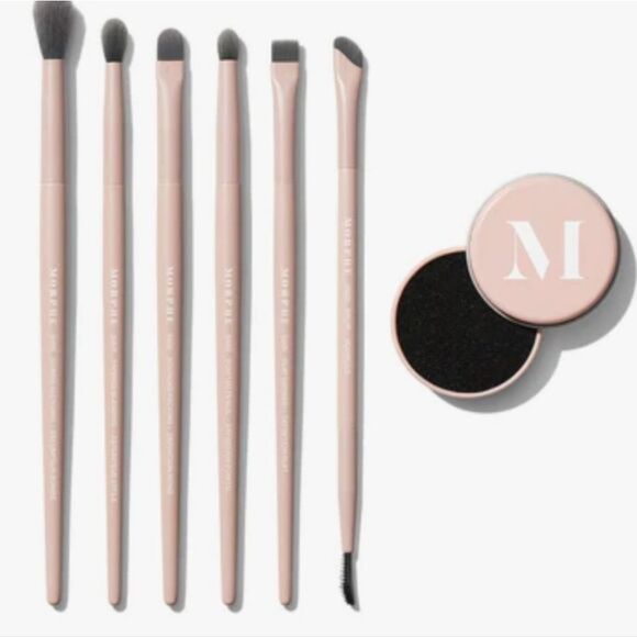 Morphe Eye Shaping Essentialis Bamboo & Charcoal Infused Eye Brush Set - Picture 9 of 11